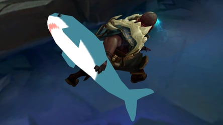 Pyke with Blåhaj