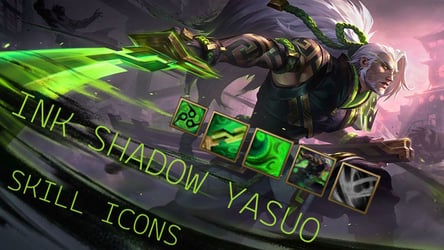 Inkshadow Yasuo Skill Icons