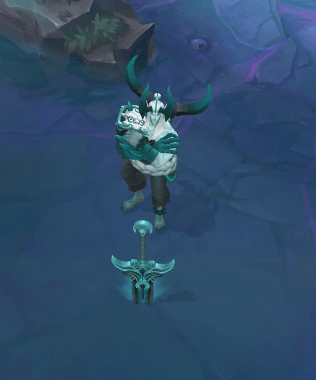 Blood Moon Aatrox - Light Blue 
