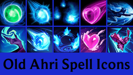 Old Ahri Spell Icons