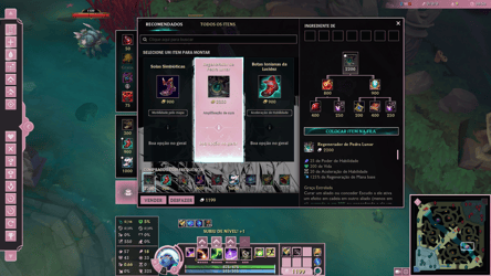 light pink hud